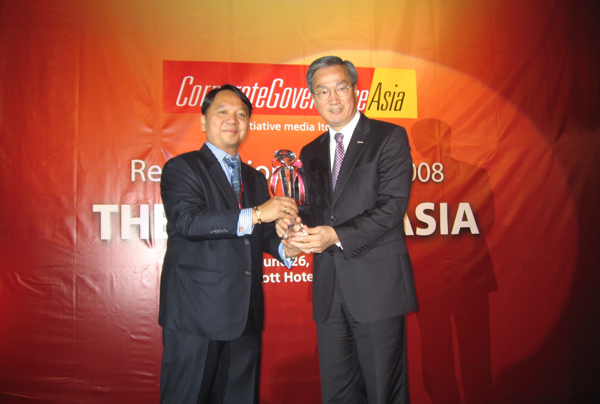 NWS Holdings honoured Corporate Governance Asia Recognition Awards