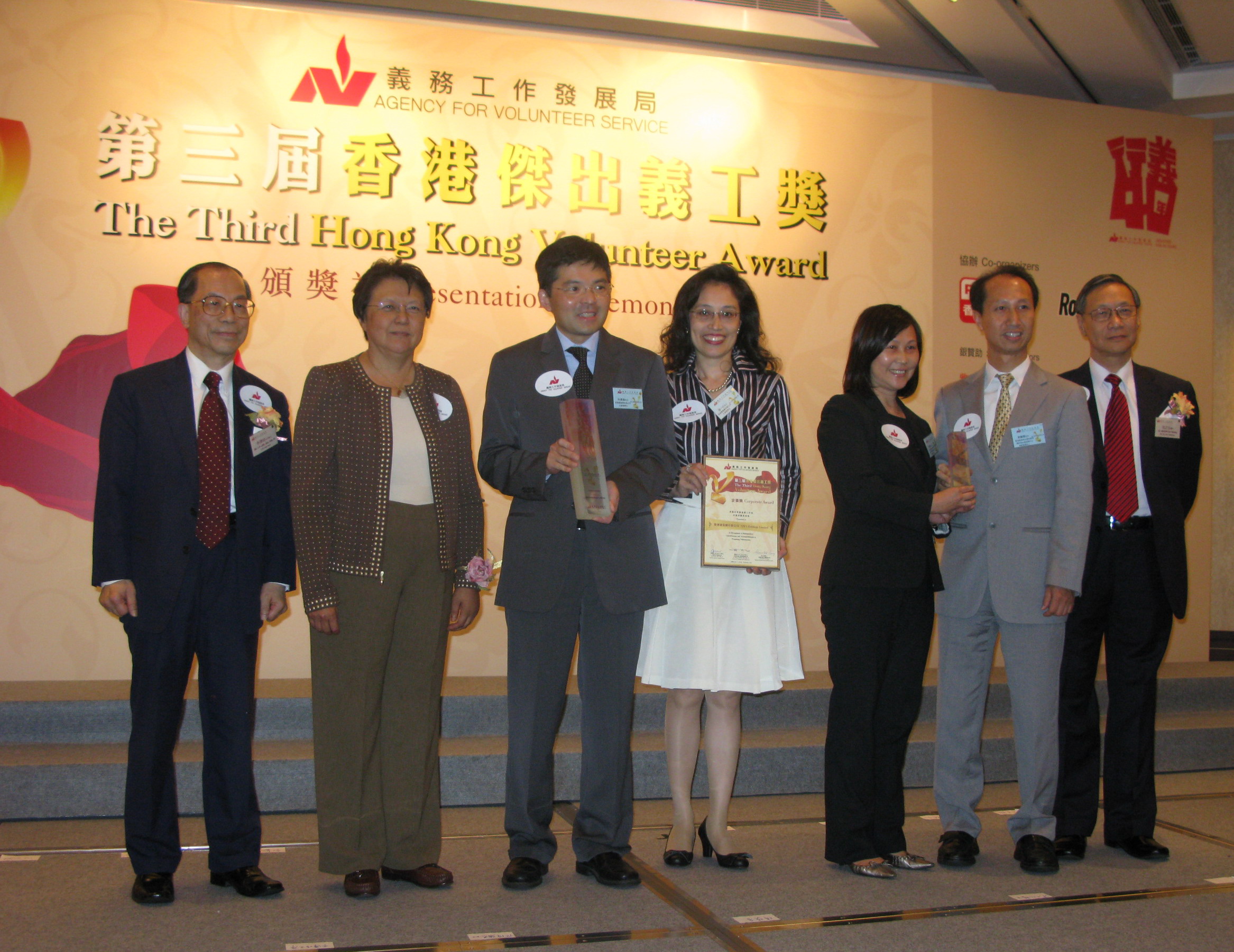 NWS Holdings garnered Hong Kong Volunteer Award (Corporate Award)