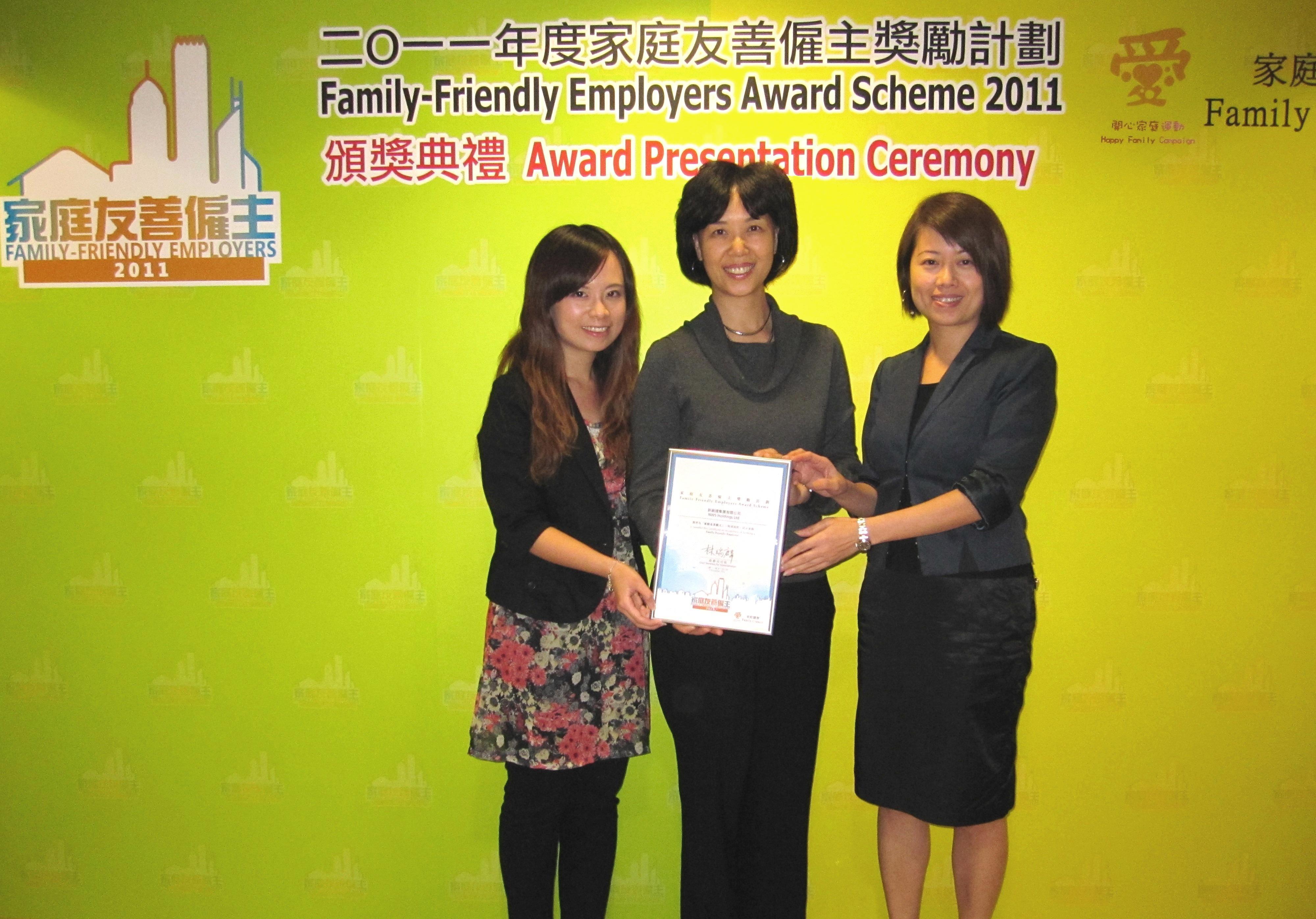 NWS Holdings garnered dual human resources awards