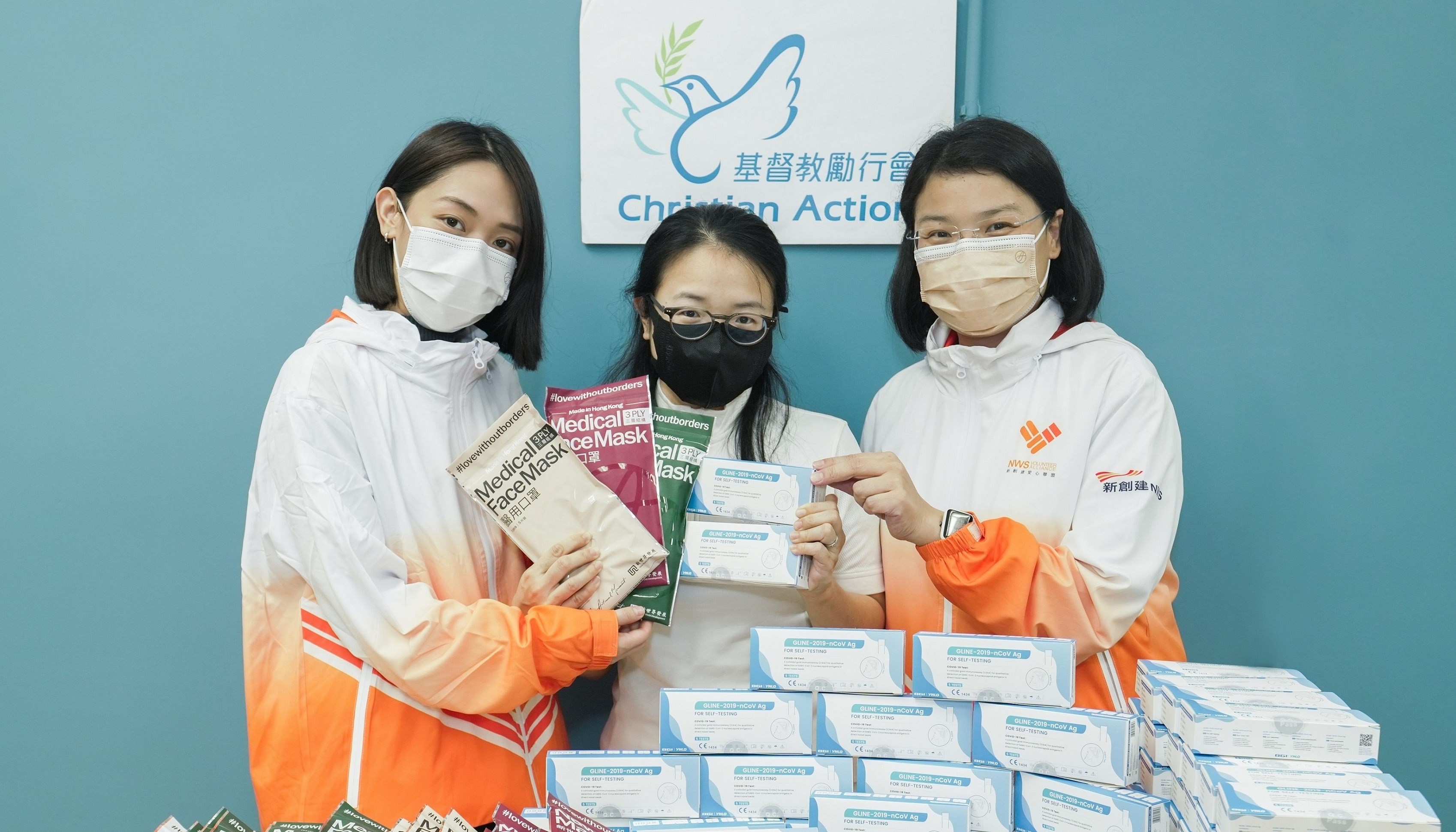  NWS Donates 20,000 Sets of Rapid Antigen Test Kits to the Underprivileged